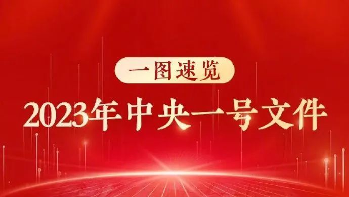 一图速览2023年中央一号文件！